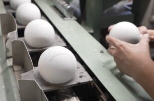 Production Process of Rubber Baseballs and Softballs