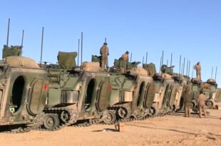 US Marines' Brilliant Idea of Armored AAVs for Land and Sea Troop Transportation